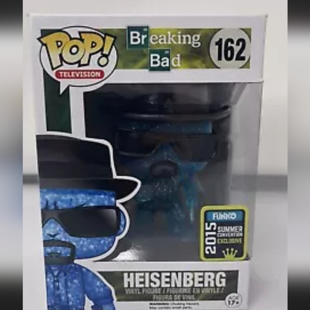Funko Pop Heisenberg #162 Breaking Bad 2015 Summer Exclusive Authentic W/ Case